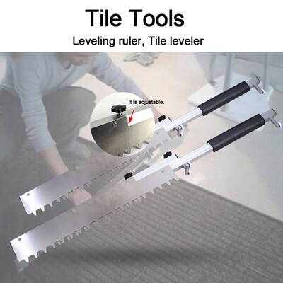 Professional Tiling Tool Leveling Gray Floor Paving Tile Bui