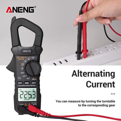 ANENG ST209 Digital Clamp Meter Multimeter 6000counts True R