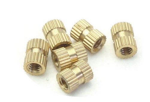 *200PCS M4*4*5 MM Copper inserts Injection nut embedded part