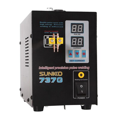 737G Battery Spot welder 1.5kw LED light Spot Welding Machin