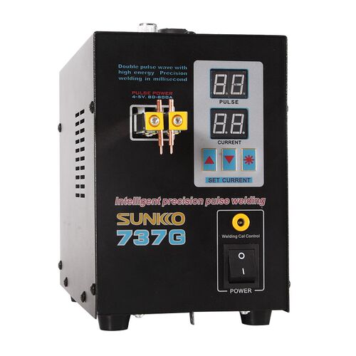 737G Battery Spot welder 1.5kw LED light Spot Welding Machin
