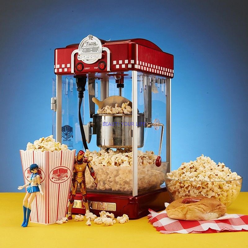 2.5oz Retro Style Popcorn Popper Table Popper Machine Maker