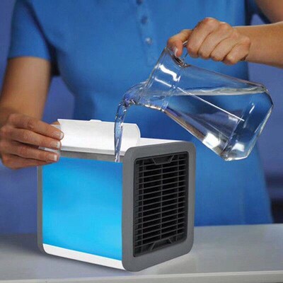 Air Cooler Mini Air Conditioner Solar Fan Mine Fan Air Perso