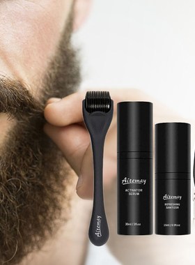 Beard Growth Kit Hair Growth Enhancer Thicker Oil Nourishing