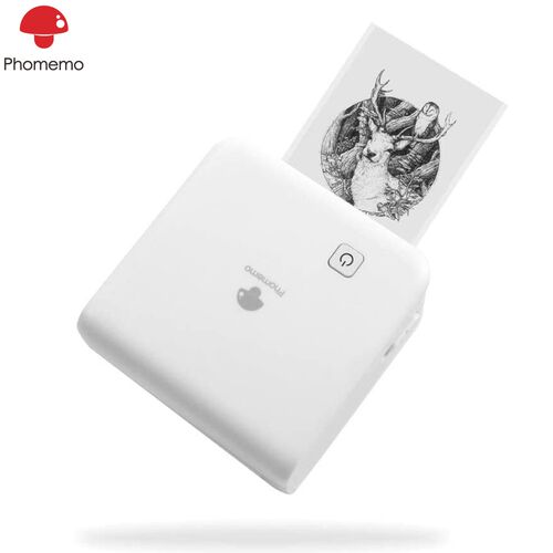 M02 Pro Portable Printer Bluetooth Mini hermal 300dpi Wirele