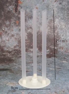 Baking cake decoration multilayer cake piling gasket support