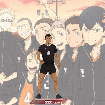 15 cm Anime Haikyuu!! Acrylic Desk Stand Figure Model Table