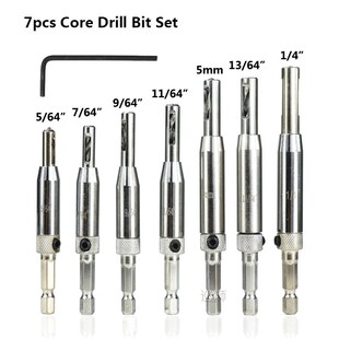 1 Set Self Centering Hinge Drill Bit Door Cabinet Hinge Loca