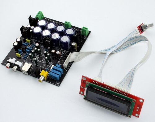 Assemble AK4490+AK4118 Soft Control Audio DAC Decoder Board