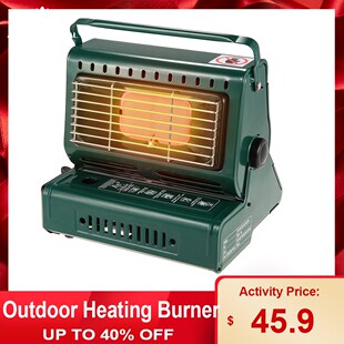 Stove Burner Camping Gas Port Outdoor Heater Heating