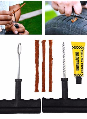 8-piece set Car tire repair tool Tire Repair kit bicycle mot