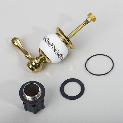 Monite Golden Polished 3 Pcs Set Bathtub European Design Bat