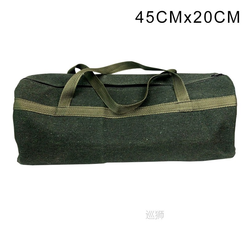 Durable Thick Canvas Pouch Tool Bags Storage Organizer Instr