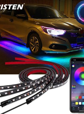 Car Underglow Light Flexible Strip LED Underbody Lights Remo