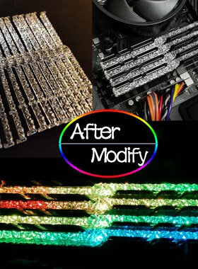 *Memory RAM Light Guide Bar Mod For G Skill Trident Z Neo RG