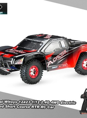 Wltoys RC Car 1/12 112 2.4G 4WD SUV Big Foot Crawler Off L