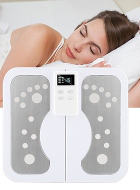 Electric EMS Foot Massage Pad 10 Modes Foot Massager Remote