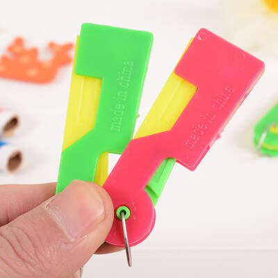 2pcs Use Tool Automatic Needle Threader Stitch Insertion Too