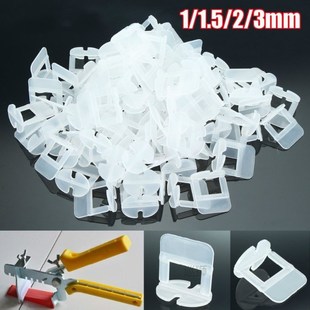 500pcs PE Plastic Tile Flat Leveling System Spacers Straps C