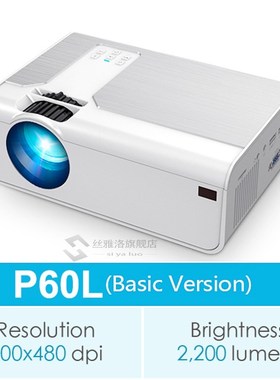 P60 Led Projector for Home Theatre System Portable Proyector