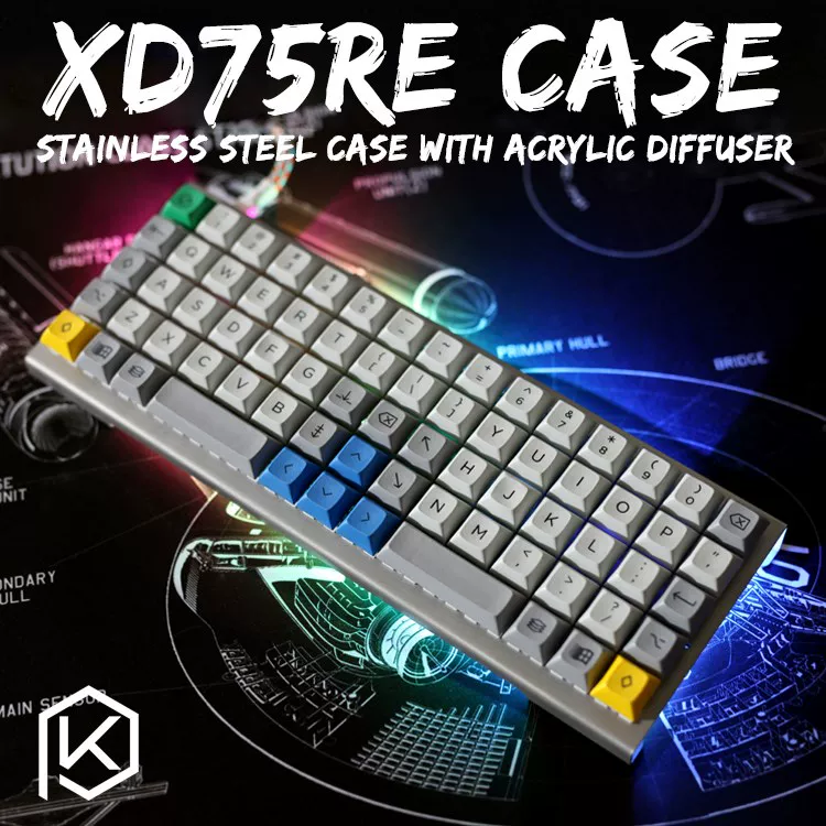 Нержавеющая сталь изогнутый корпус для XD75RE XD75 XD75AM, 60% кастом