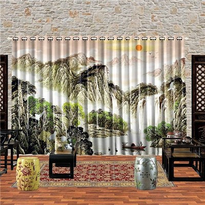 Custom Made 2x 200x260cm Window Drapery Dressing Wave Curtai