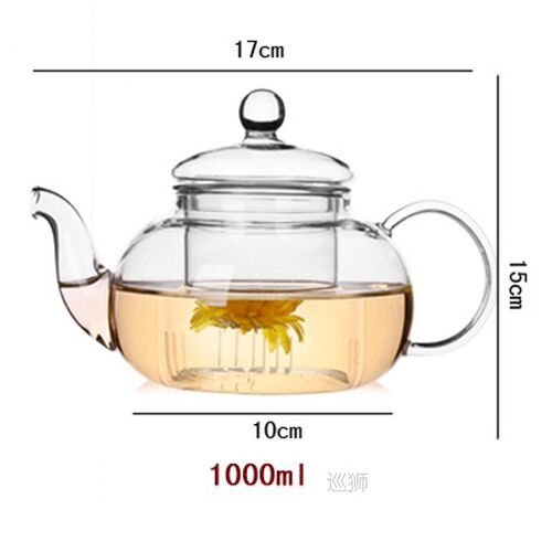 High quality Heat Resistant Glass Tea Pot,Practical Bottle F
