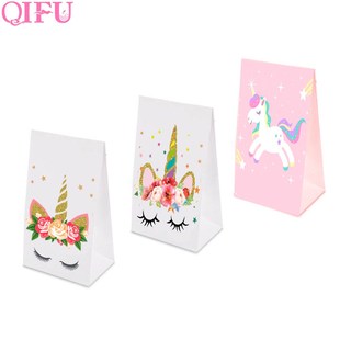 Unicorn Gift Bag With Handles Wedding Candy Bag Cookie Baby
