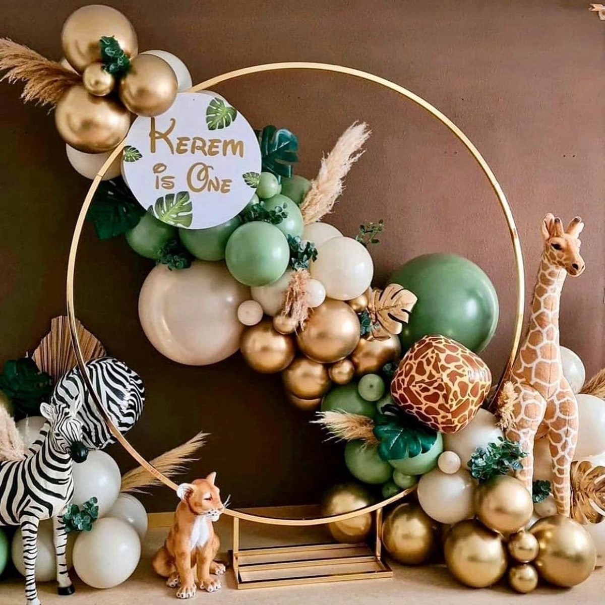 Jungle Safari Birthday Party Balloon Garland Arch Kit Animal