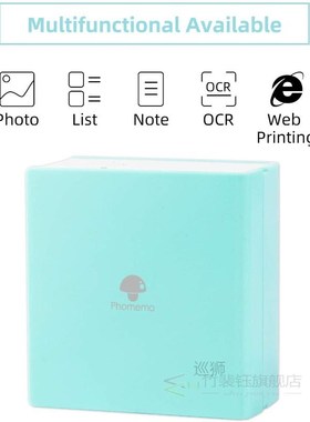 M02 Mini Portable Photo Printer Mobile Thermal Label Sticker