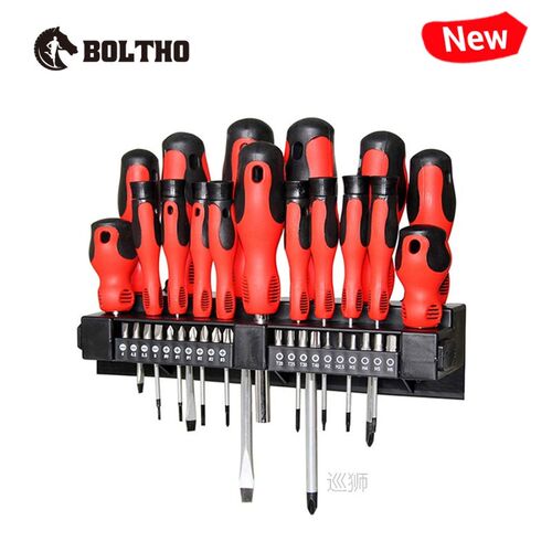 37-Piece Magnetic Screwdriver Sets with Tips and Bits, Profe