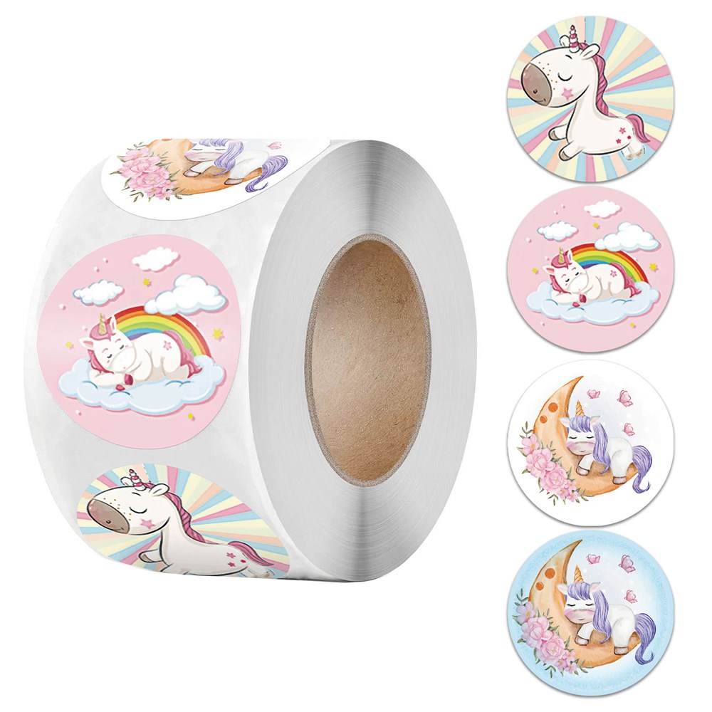 Encouragement Reward Stickers Unicorn Mermaid for Kids Schoo-封面