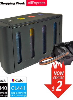 Compatible for Canon PG440 CL441 Continuous Ink Supply Syste