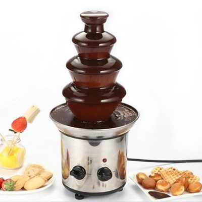 4th Floor Chocolate Fountain Waterfall Fondue Pulverizer Sel