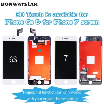 AAA+++ LCD Display For iPhone 6 6S 7 8 X display ouch Screen