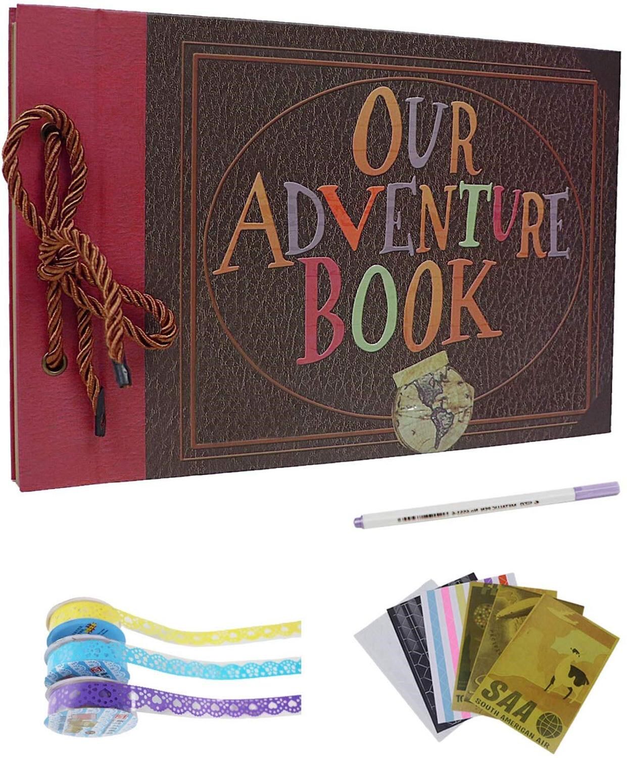 Our Adventure Book Photo Album Pixar Up Family Scrapbook Ha
