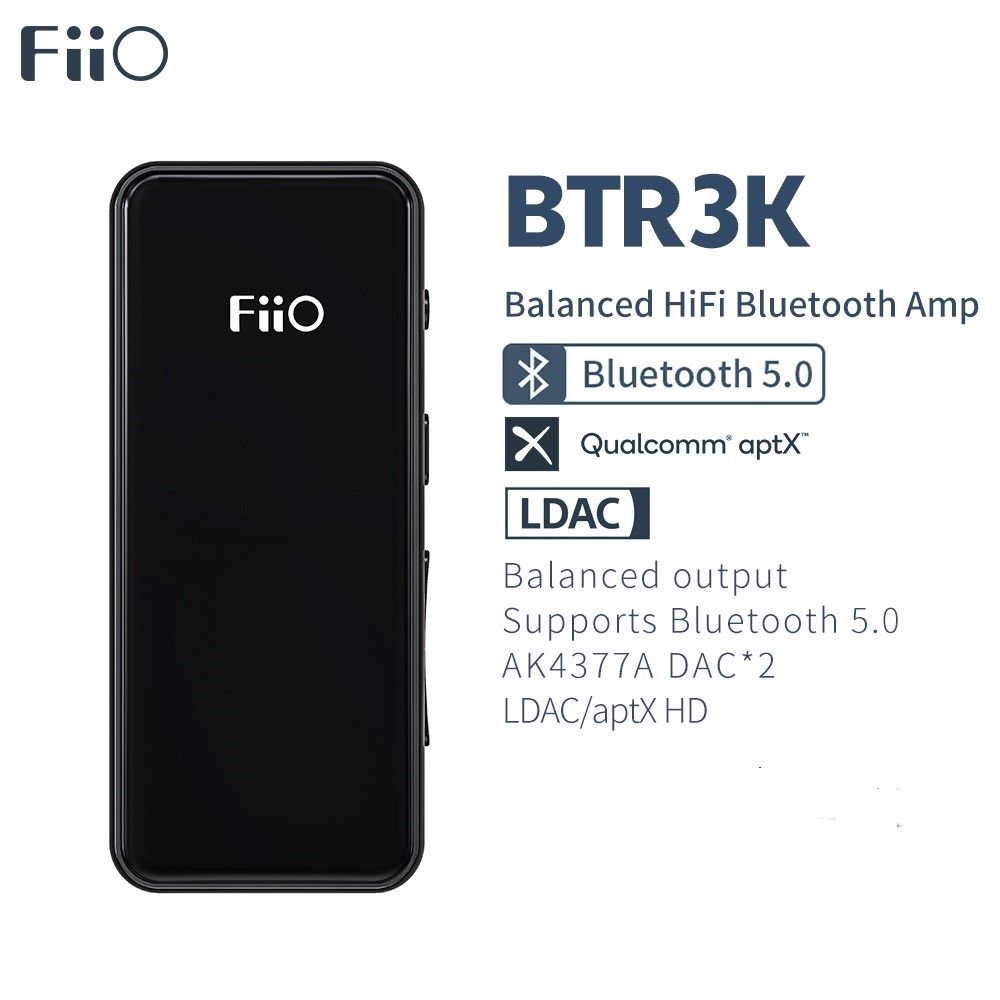 BTR3K Balanced Bluetooth Amplifier Portable HiFi Audio USB D