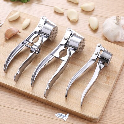 Imitating Stainless Steel Multifunction Garlic Press Crusher