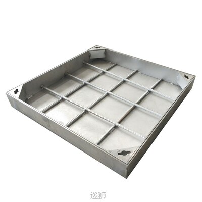 Custom 304 stainless steel manhole cover invisible decorativ