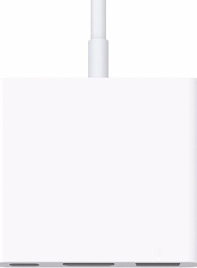 USB-C Digital AV Multiport Adapter with USB Port White Durab