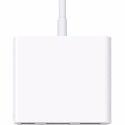 USB-C Digital AV Multiport Adapter with USB Port White Durab