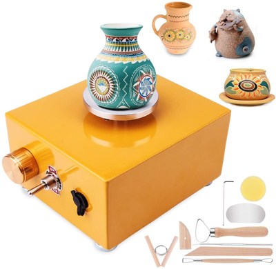 Turntable Pottery Wheel Ceramic Machine DIY Clay Wheel Machi