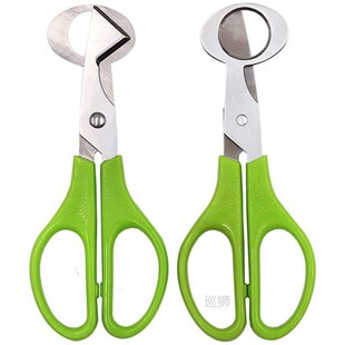 10PCS Stainless Steel Quail Egg Cutter Scissors Pigeon Bird