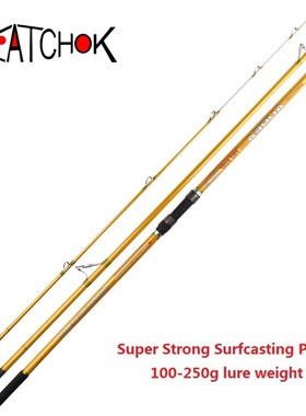 1pcs/pack COK Pro Surf 4.2M Casting fishing rod 3 sections i