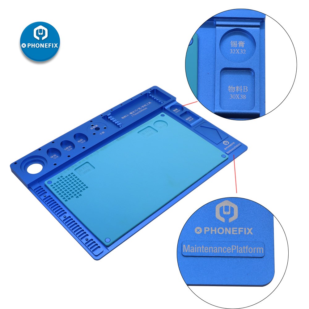 Multifunctional Aluminum Alloy Pad Microscope Fixed Base Sol