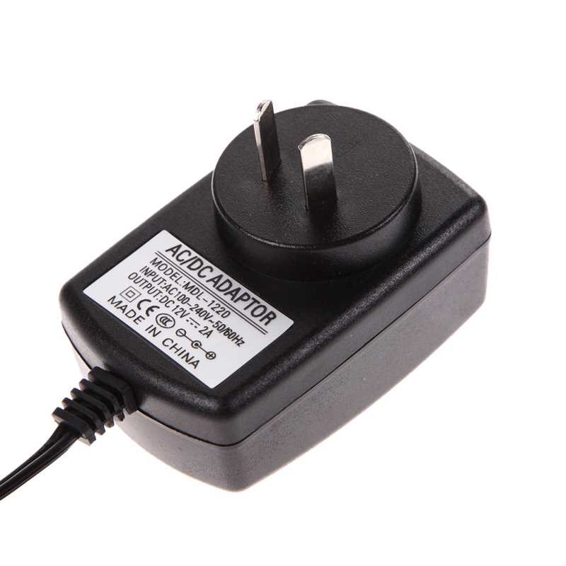New AC 100-240V Converter Adapter DC 5.5 x 2.5MM 12V 2A 2000