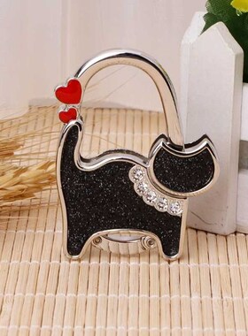 Mini Foldable Table Handbag Hook Bag Purse Metal Holder