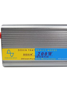 Voltage Converter 12V to 220V 24V to 220V 200W Pure Wave Fre