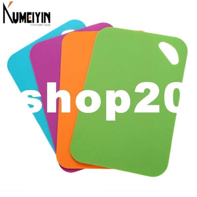 Realand 4pcsset Plastic Thick Cutting Board Mat Set Antibac