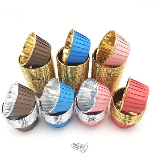 50PCS/Pack Muffin Cupcake Liner Cake Wrappers Baking Cup Tra
